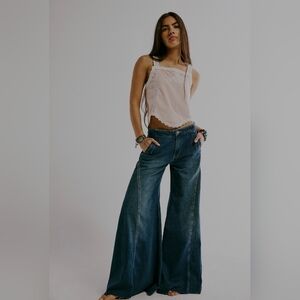 We The Free Chase The Sun High Rise Wide Leg Jeans